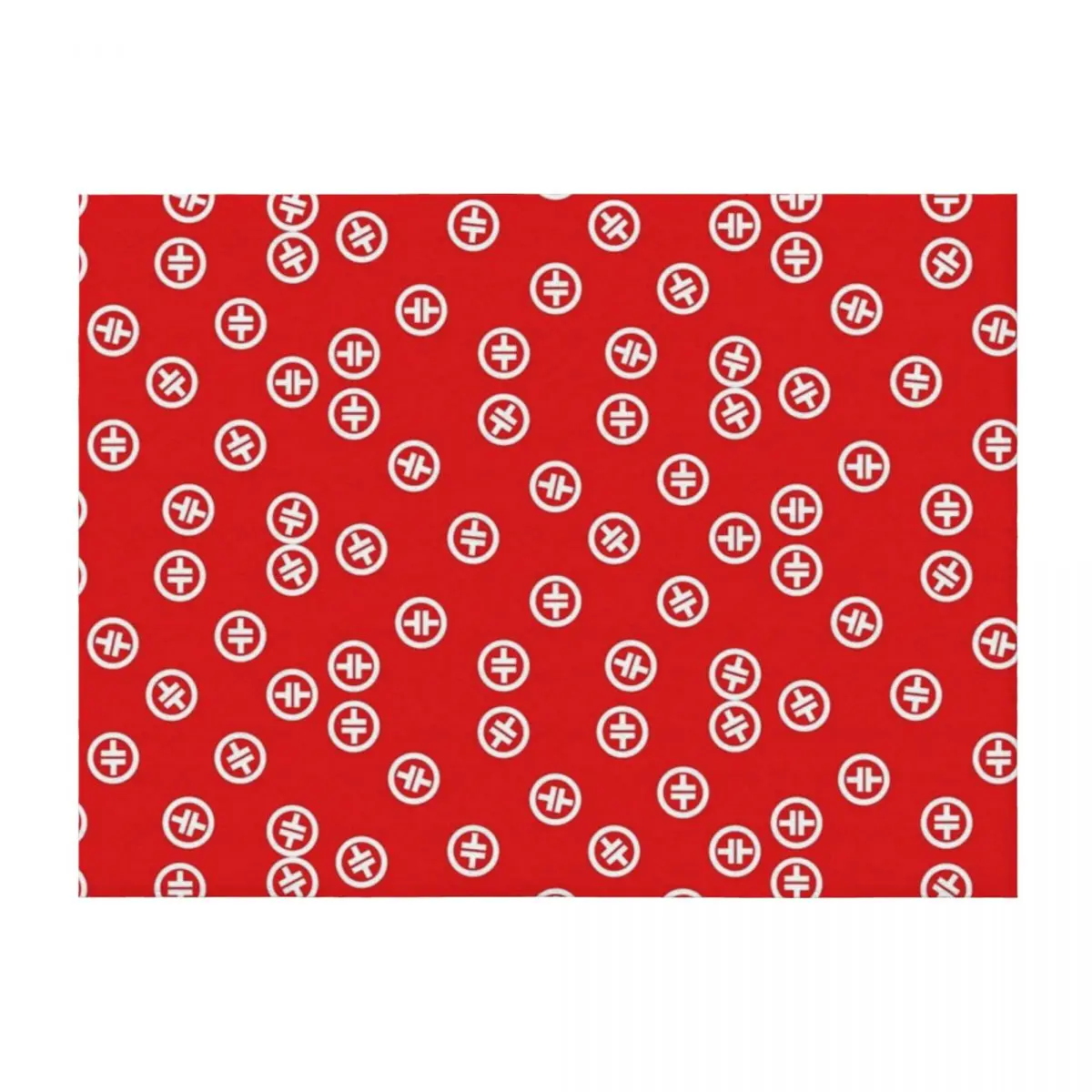 

Take That - Red Pattern Throw Blanket bed plaid Single For Decorative Sofa Nap Blankets