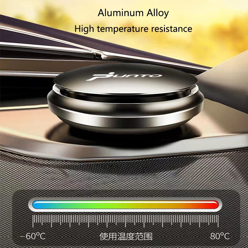 Car Air Freshener cute Fragrance For fiat grande punto mini Diffuser Fresh Smell adornos Solid Perfume scent Interior accessorie