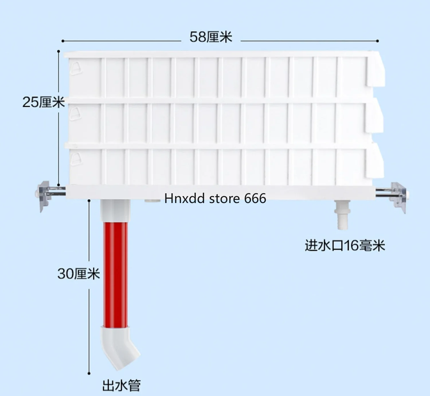 Fish tank filter dry and wet separation turnover box circulation system