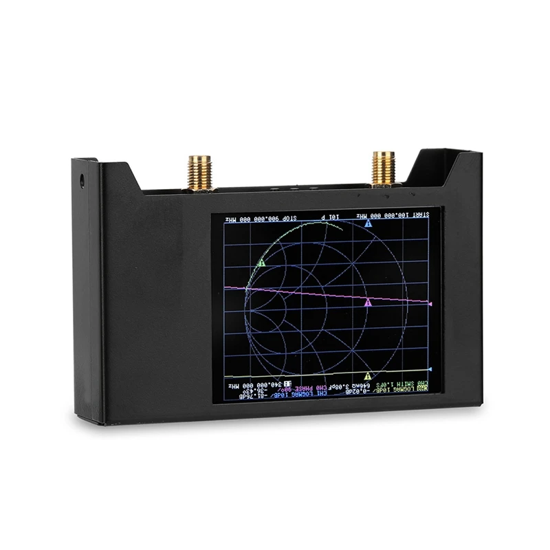 ABYC NanoVNA V2 2,8 inch TFT-aanraakscherm 3G vectornetwerkanalysator SAA2 kortegolfantenneanalysator HF VHF netwerkanalysator