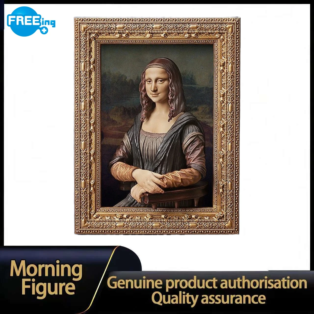 In Stock Max Factory FREEing GSC Figma SP 155 Leonardo Da Vinci Mona Lisa Action Figure Model Collection