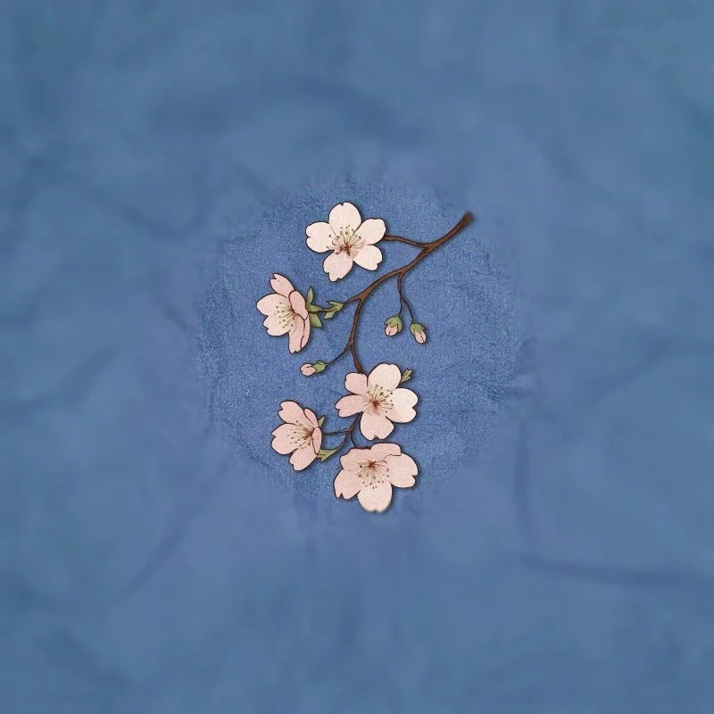 Reflective Cherry Blossom Branch Creative Car Sticker, Cute Fun Waterproof Vinyl Decal, Popular Auto Decor