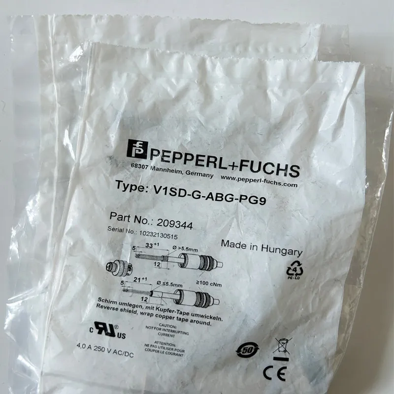 V1-G-BK Connector, Power Plug V1SD-G-ABG-PG9 Signal Plug Genuine