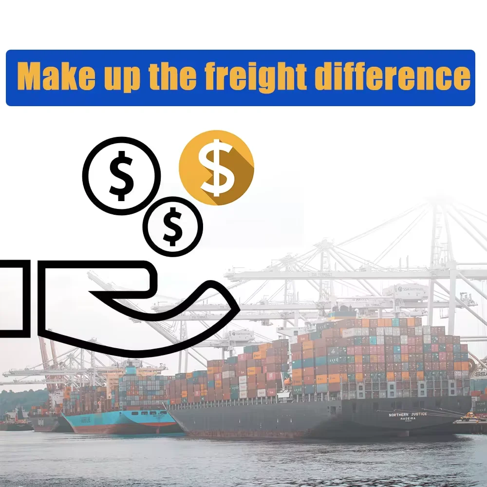 

TRANSPEED Freight Link, Make Up The Difference, Make Up Freight , Price Make Up The Difference （FOR Saver Shipping)