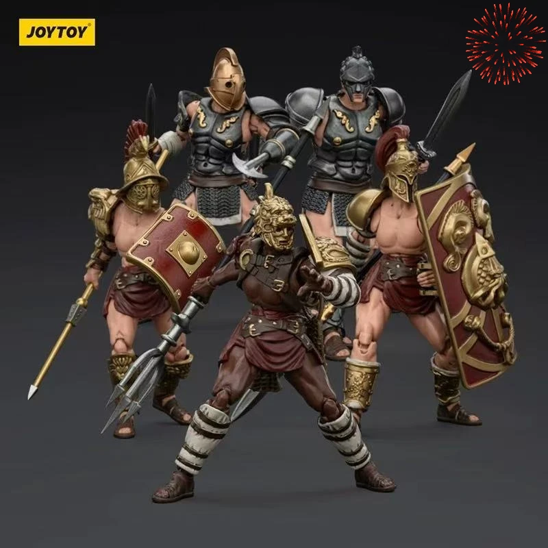 

JOYTOY Dark Source Dispute-Roman Gladiator Five-player Next 1:18 Mobile Soldier Model Plays Figure