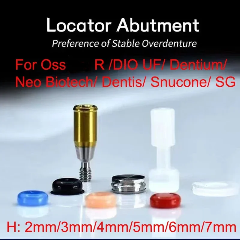 Dental Products Overdenture Attachment Locator Abutment for Oss-tem Dentium Series Accessories