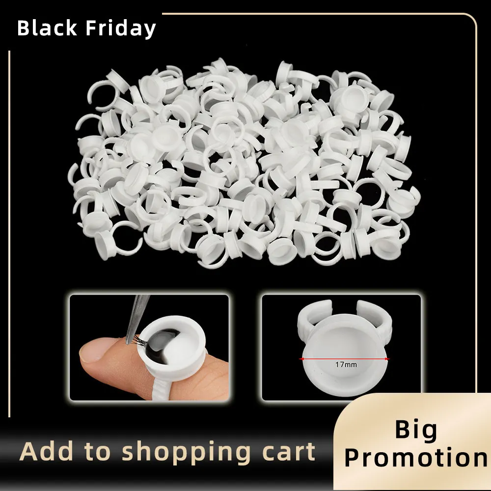 50pcs Microblading Disposable Plastic Tattoo Ink Ring Pigment Holder Cup For Eyebrow Permanent Makeup Tatoo Accessories Supplies