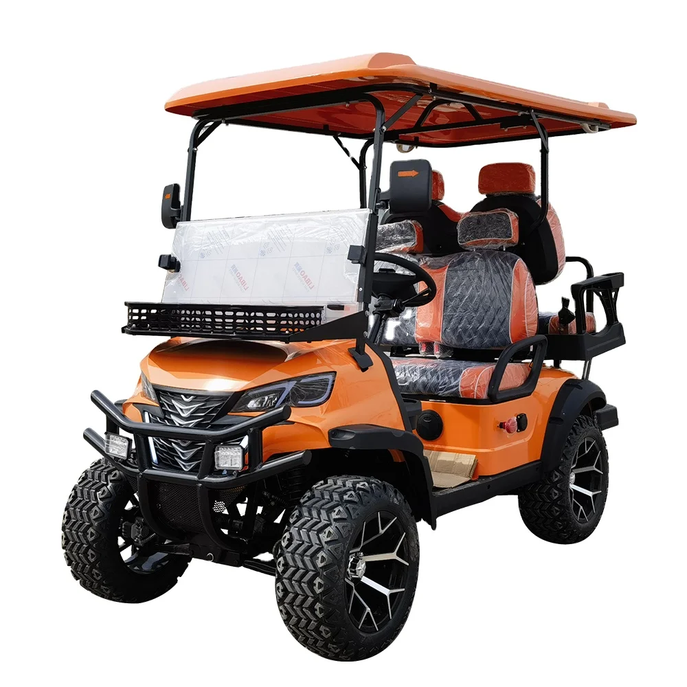 Affordable Chinese 60/72 Battery Golf Cart 3-4 Seater Lithium Battery Electric Golf Cart Passenger Golf Cart