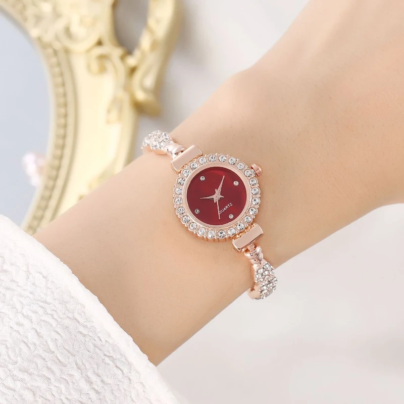 

Fashion Women Watch Small Round Dial Slim Alloy Strap Quartz Wristwatches for Women Lady Simple Casual Clock Relojes Para Mujer