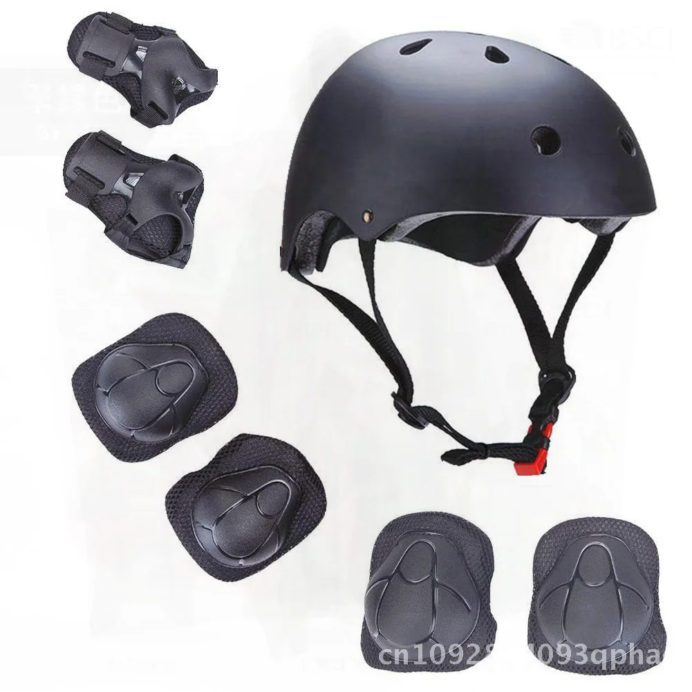 Ventilated Skateboard Helmet for Children Protective Gear for Bicycle Kart Roller Skating Sports Outdoor Safety Equipment
