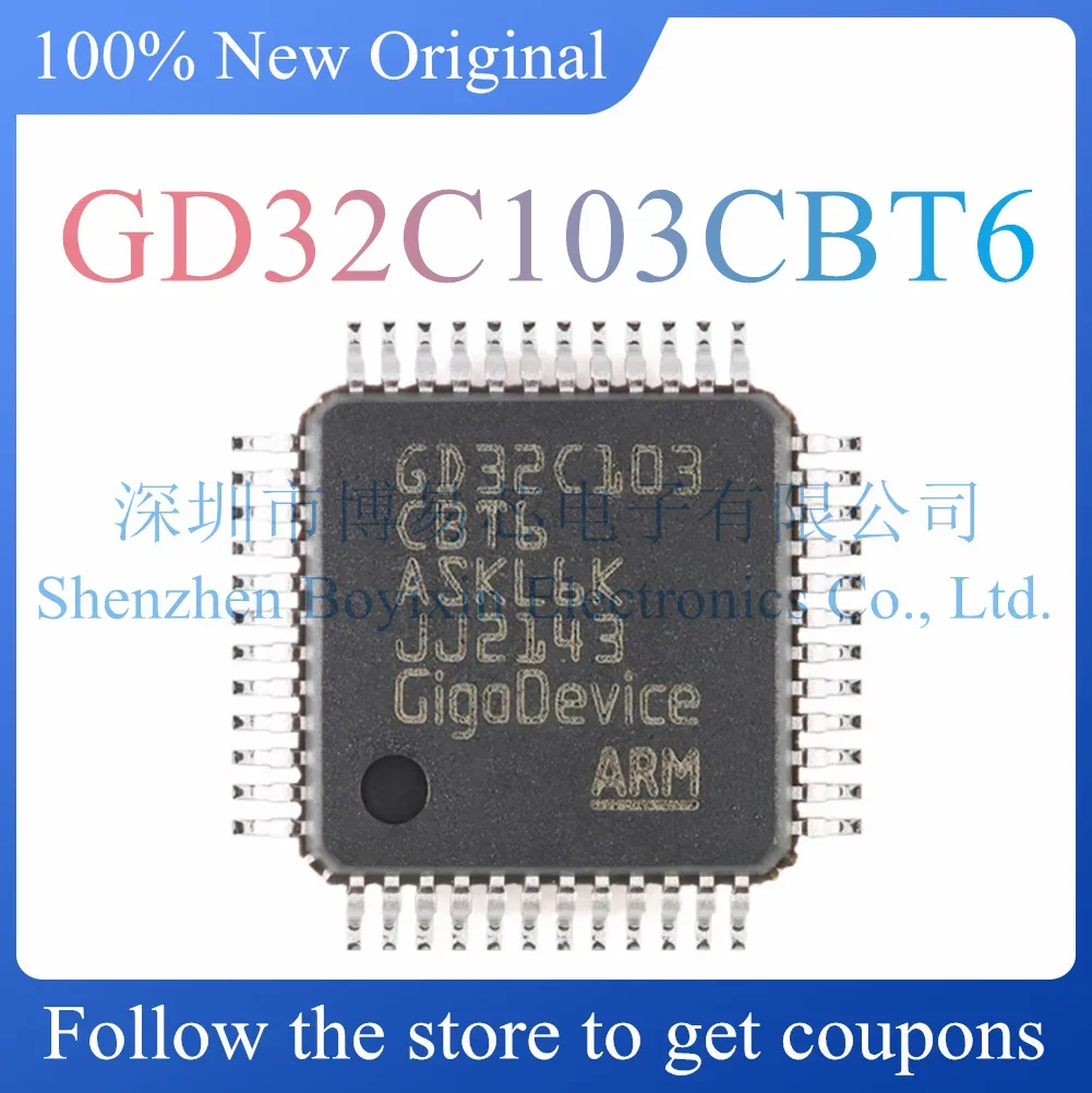 

NEW GD32C103CBT6 Original Product Package LQFP-48