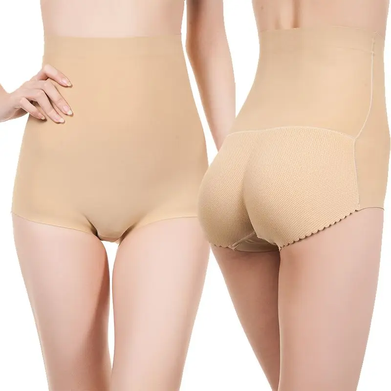 Thin fake buttocks underwear,seamless padding and lifting of buttocks, a magical tool for women\'s underwear with raised buttocks