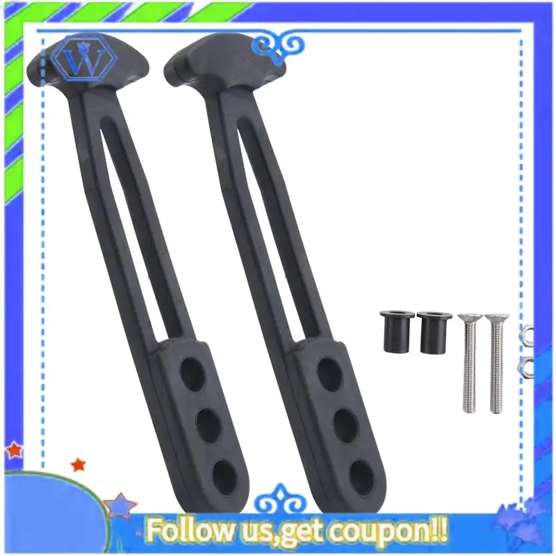 

M46K-2 Pack Телескопическая лестница для лодки, резиновый ремень, ремень с фиксированным замком, регулируемый ремень с 3 отверстиями для понтонной лодки, яхты, крыши