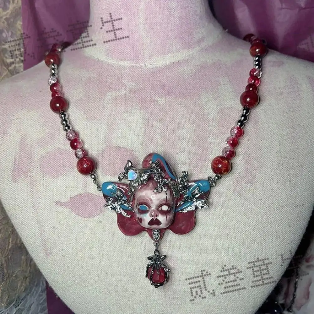 

Original Punk Style Necklace Heavy Doll Fantasy Series Metal Niche Design Neck Accessories