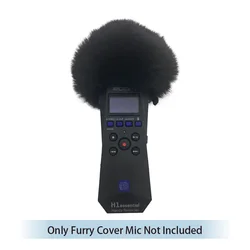 Blue Mantis Pop Filter Dead Cat Outdoor Artificial Fur Wind Cover Muff Windscreen Sleeve Windshield Foam For ZOOM H1essential