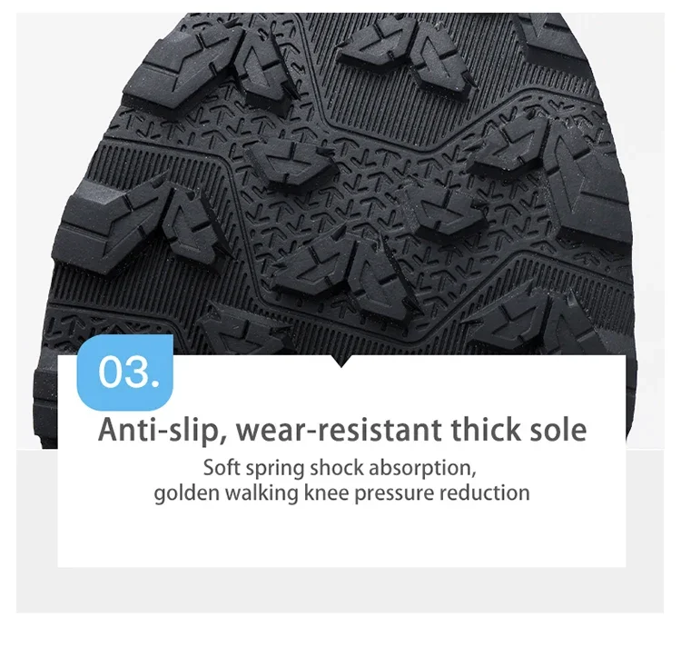 HUMTTO Rutschfeste Wanderschuhe für Herren, Wasserabweisend, Atmungsaktiv, Outdoor-Sneaker für Männer, 2026 Winter, Echtleder, Trekking-Schuhe für Herren – Detail 13
