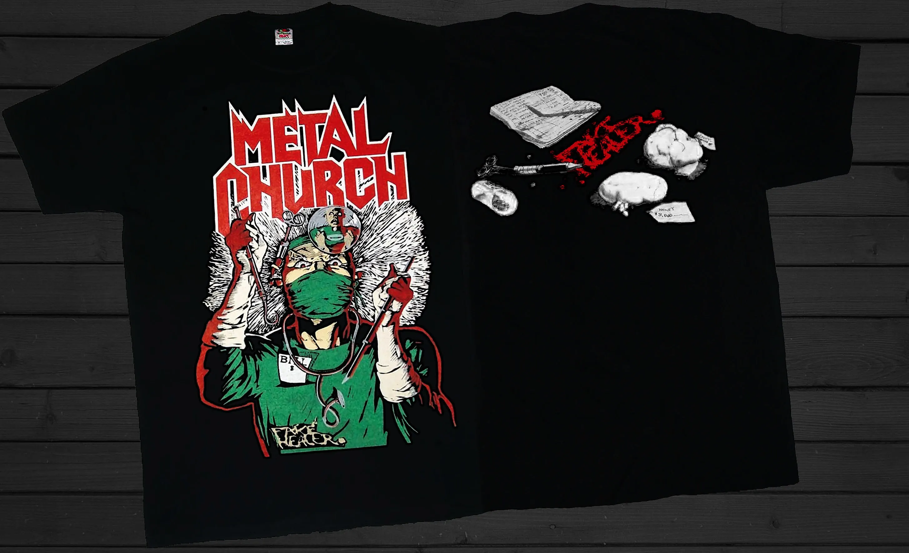 New Dtg Printed T Shirt Metal Church The Human Factor Size S M L Xl 2 3 4 5 6 7Xl