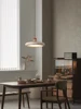 Led 샹들리에 노란색 동굴 돌 펜던트 조명 식당 바 테이블 램프 Wabi Sabi 스타일 매달려 조명기구 라운드 장식 3