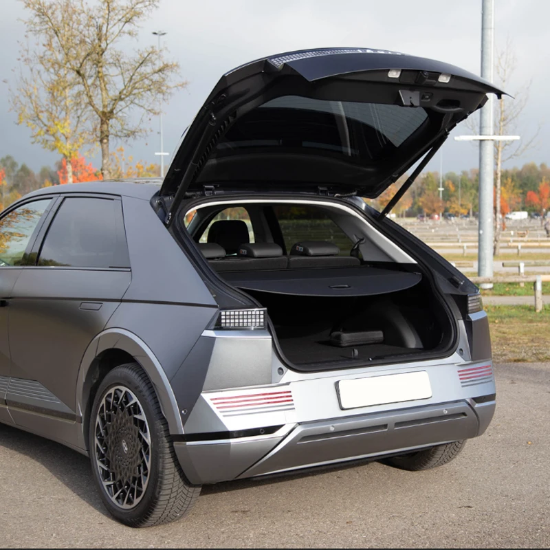 

For Hyundai Ioniq5 2022 2023 2024 Retractable Trunk Cargo Cover Parcel Rack Anti-Peeping Shield Privacy Auto Accessories