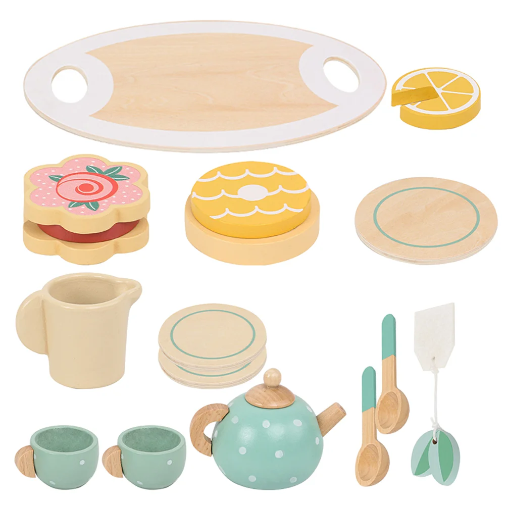 

Kids Imagination Play Tea Set Toys Children’s Pretend Toddler Time Playset Childrens