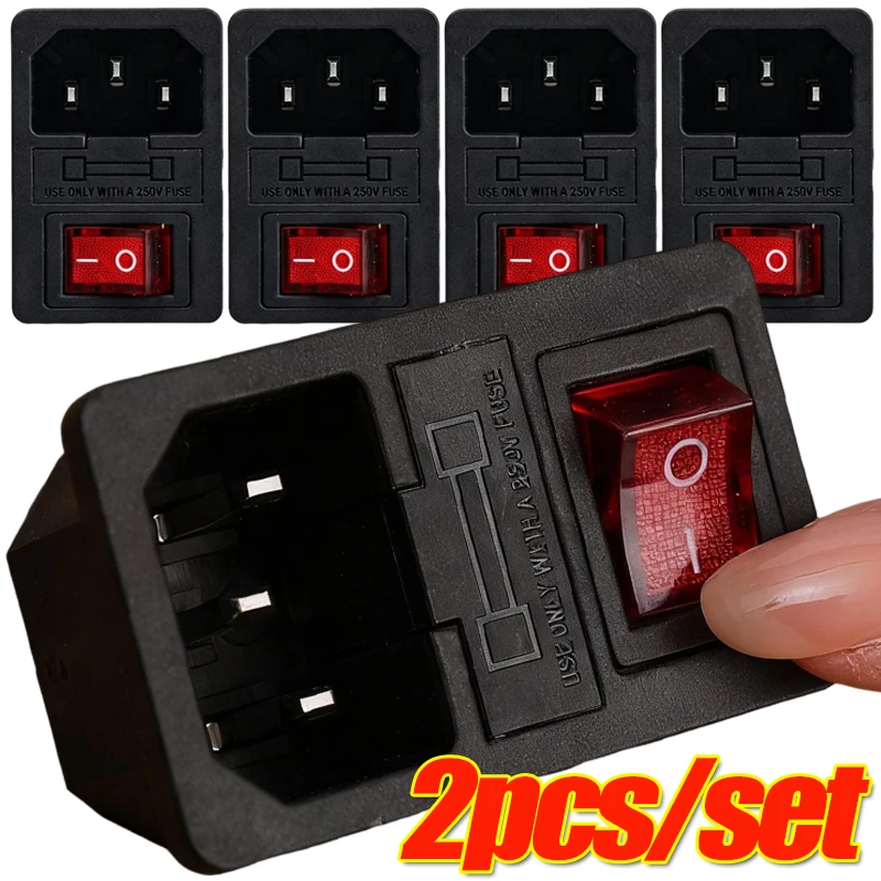 Red Rocker Switch F…