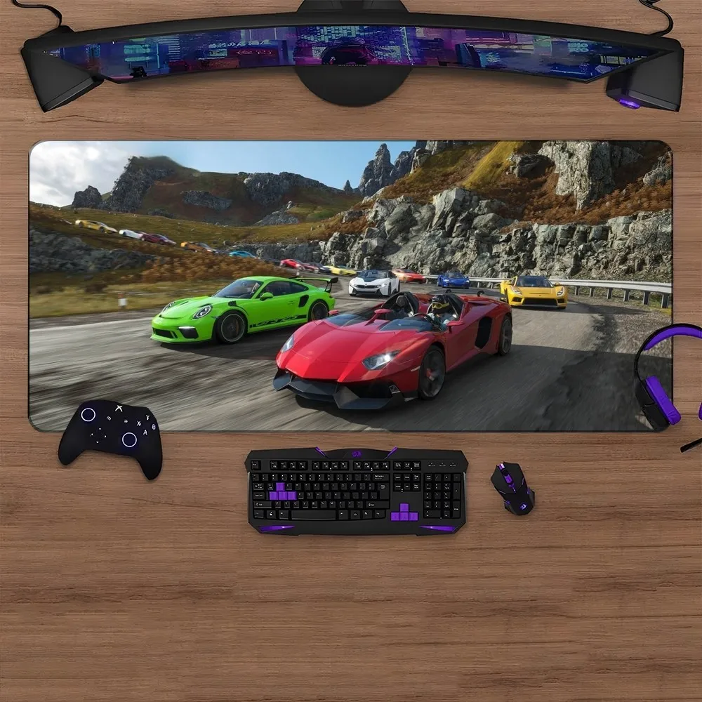 Forza Horizon 5 Mousepad Mouse Pad Gamer HD Print Computer Mouse Mat Office Rubber Keyboard Mat