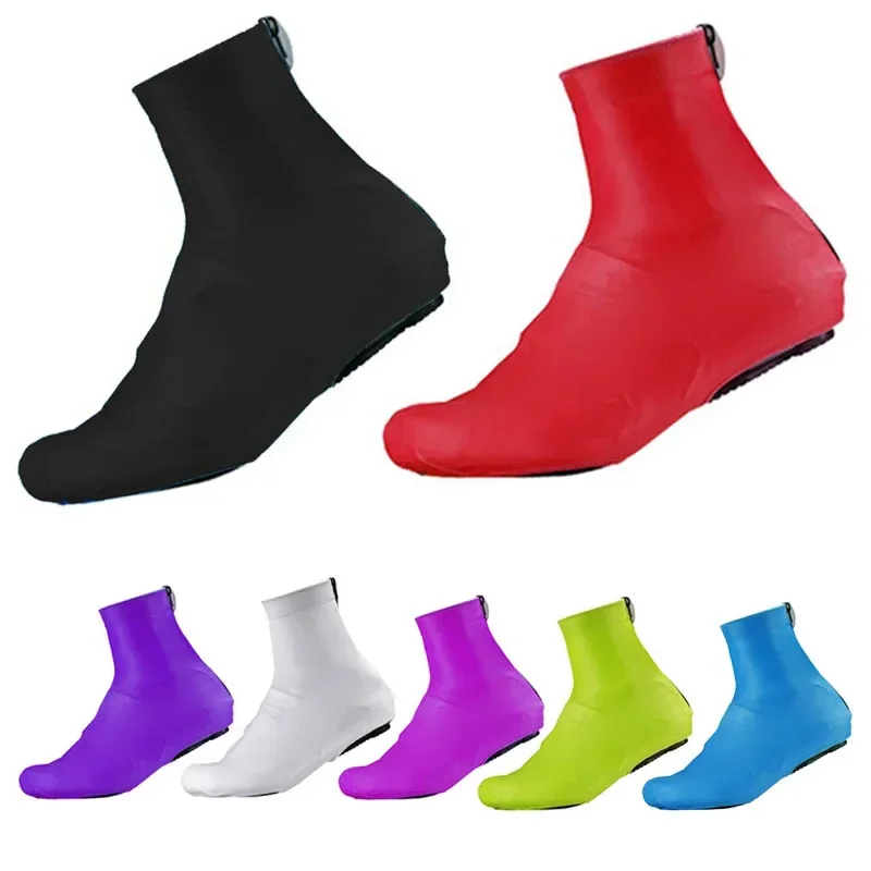 Shoe Cover Sports Accessories Riding Road Racing Unisex Solid color MTB Cycling Shoes Cover Bicycle Dustproof Cycling Overshoes