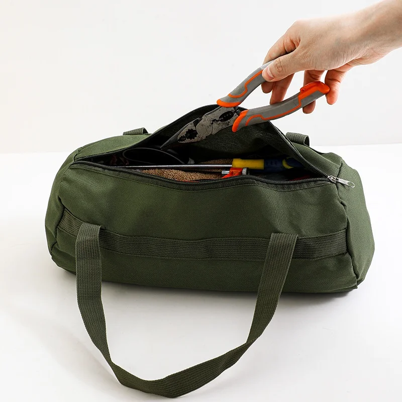 Portable Tool Storage Bag, High-Quality Hardware Tool Bag With Handle, Sturdy Bottom Small Tool Storage Bag, Multi-Purpose