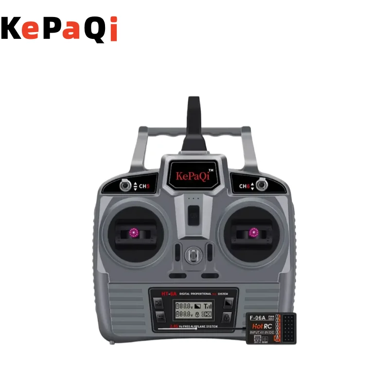 

Комбинация 6-канального приемника KePaQi HT-6A 2,4 ГГц используется для самолетов с дистанционным управлением FPV, радиоуправляемых автомобилей, кораблей и т. д.