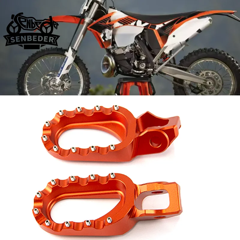 

CNC Foot ResFts Footrest footpegs Pegs Pedals For KTM EXC SX XCF SXF XC XCW XCFW 65 85 125 150 200 250 300 350 450 ADVENTURE 990