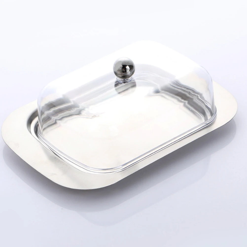 

Butter Box Cooking Holder European Style Cheese for Counter Container with Lid