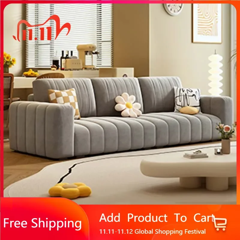 

Lazy Foam Couches Living Room Soft Designer Velvet Modern Puffs Sofa Lounge Designer Solid Wood Sofas Ergonomic Trendy Furniture