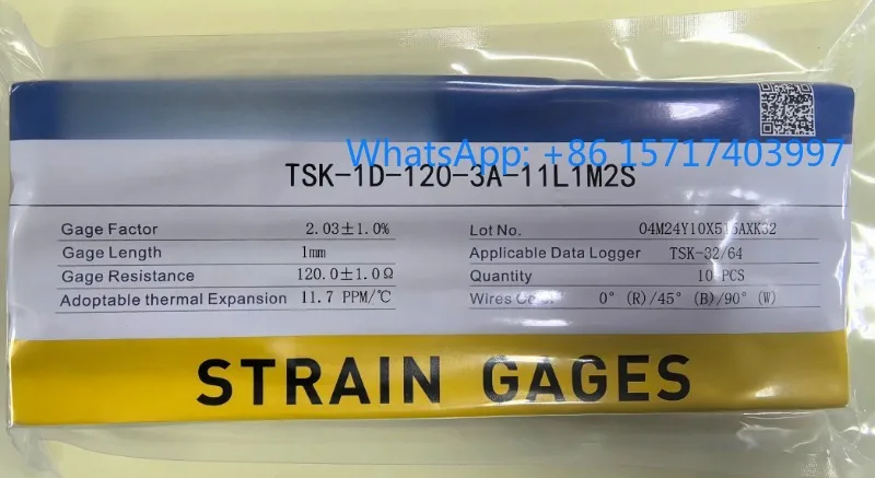TSK-1D-120-3A-11L1M2S strain gauge One pack contains ten pieces.