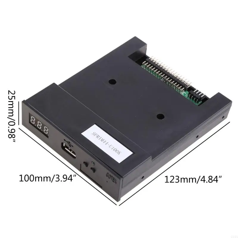 Q5WA USB Floppy Disk Reader 34pin 3.5in External 1.44 FDD Diskette for Electronic Plug for Play No for Extra