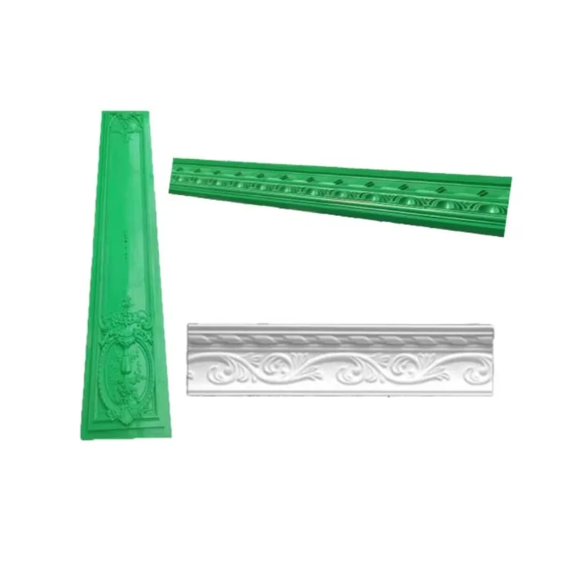 Internal glass fiber gypsum mold decoration and manufacturing cornice line silicone mold