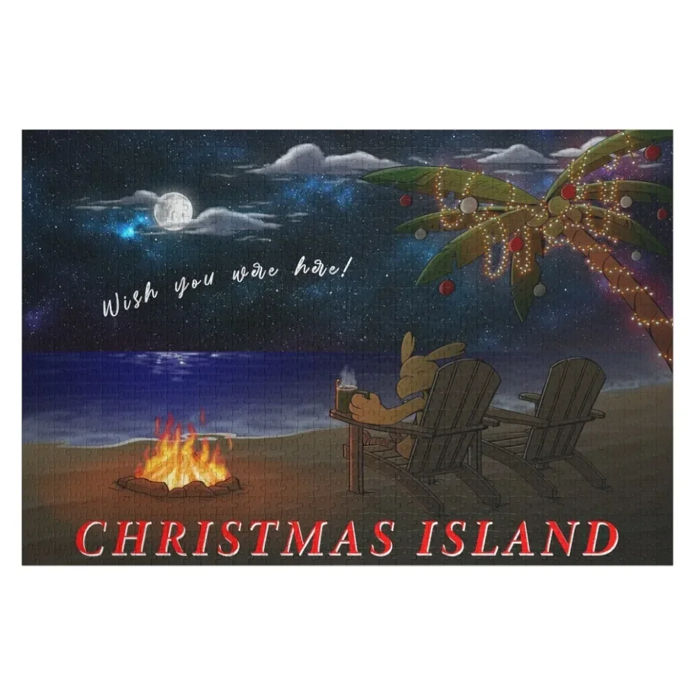 

Christmas Island Puzzle Jigsaw Puzzle Jigsaw For Kids Wood Adults Customizable Child Gift For Children Puzzle