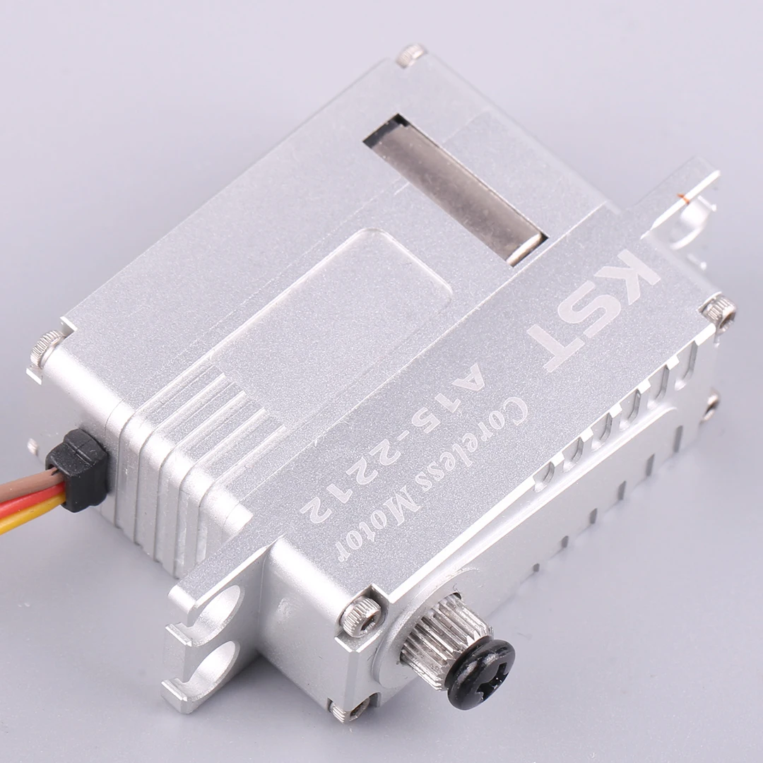 KST A15-2212 얇은 고토크 금속 톱니 서보 고압 25KG 항공기 모형 산업용 기계