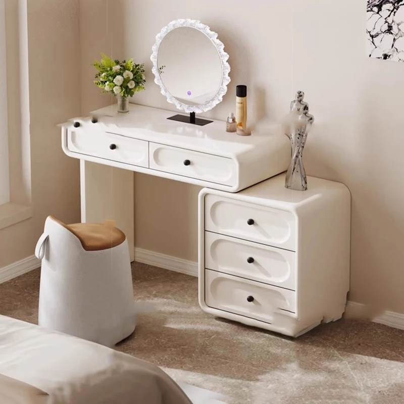 

Minimalist Storageressing Table Trendy Cream Style Makeup Vanities Unique Cassettiera Da Camera Da Letto Bedroom Furniture