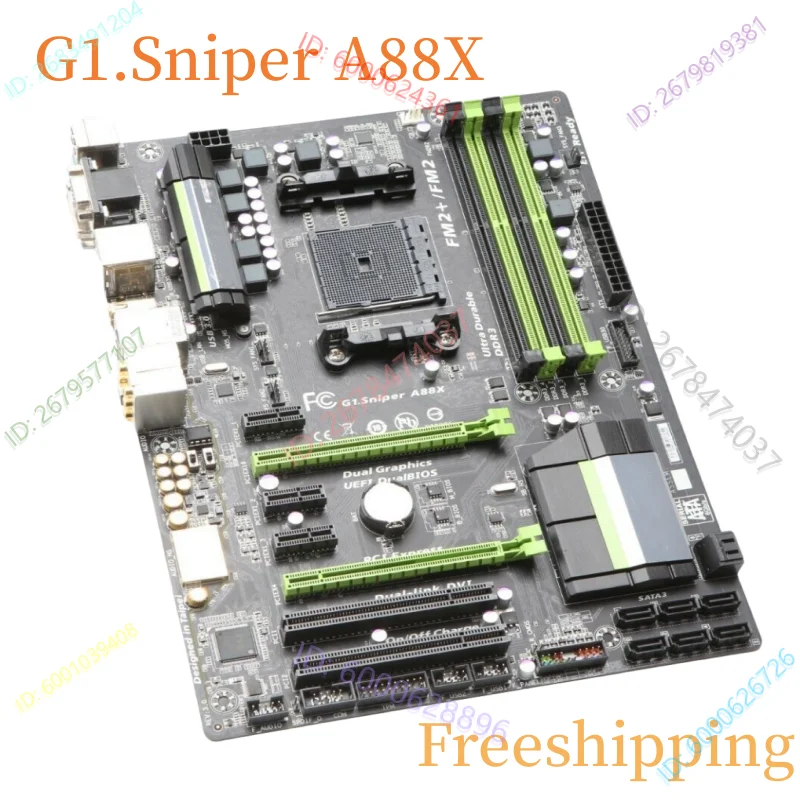 

For GIGABYTE G1.Sniper A88X Motherboard A88X FM2+ DDR3 Mainboard 100% Tested Fully Work
