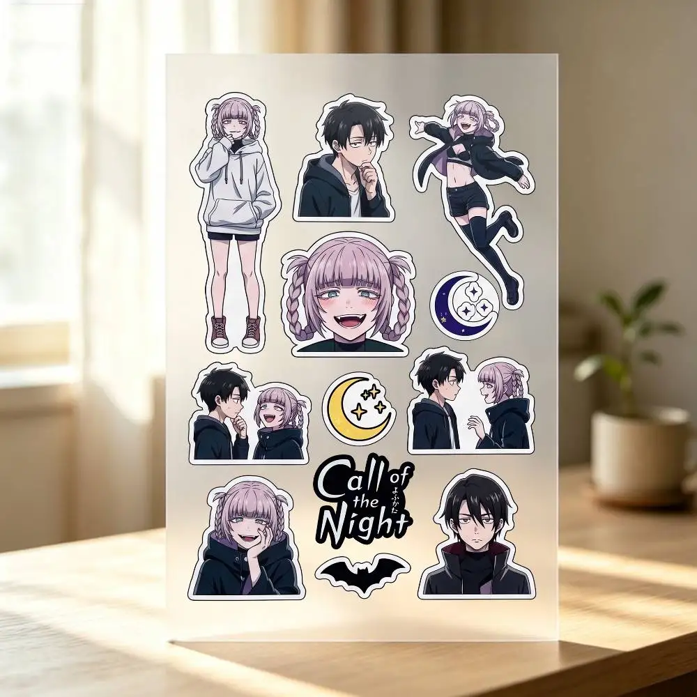 Popular Anime C-CALL OF THE NIGHT Stickers Auto Body Bumper Windows Motorcycle Laptop Walls Vinyl Decal Car Tuning Accessories