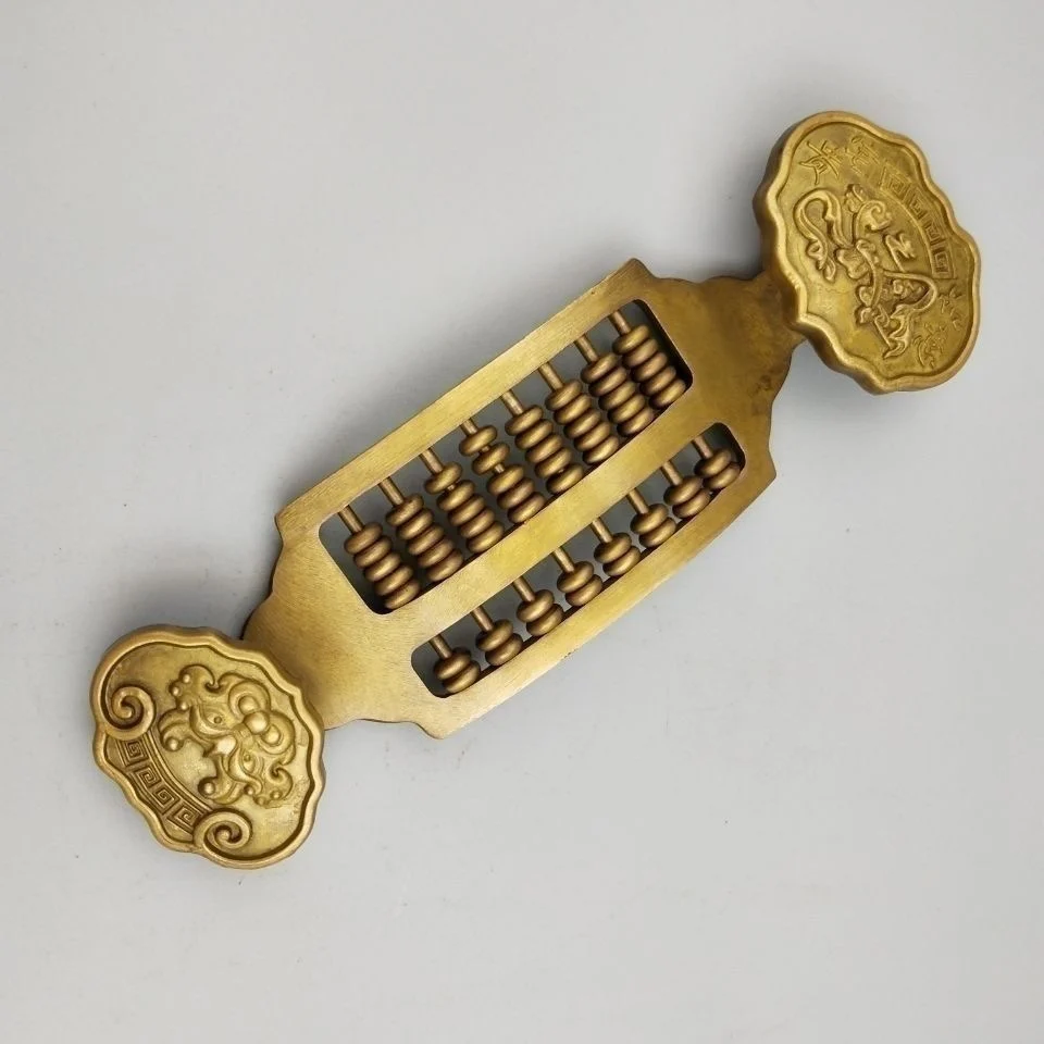 

Brass Ruyi Abacus, Copper Ruyi Zhaomi Home Furnishings, Office Crafts, Creative Gifts