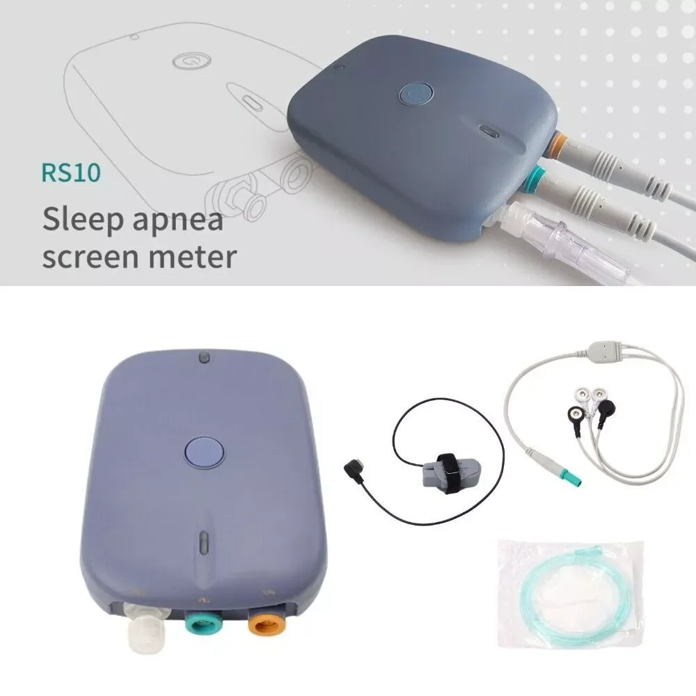 CONTEC Sleep Apnea Screening Monitor RS01/RS10 - Snoring Syndrome Home Care Device for Sleep Apnea Monitoring