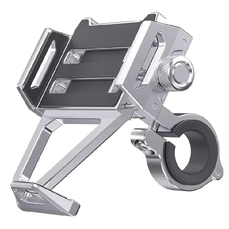 Alloy Aluminum Bicycle Phone Holder Motorcycle Cellphone Stand Smart Mobile Phone Bike Bracket Telephone Support Accessories