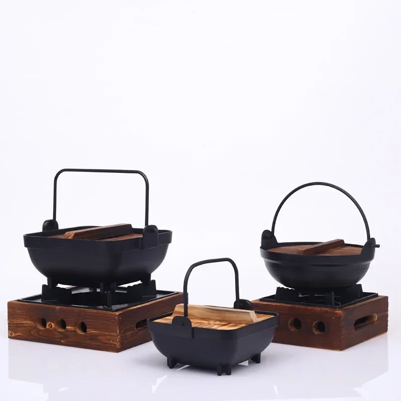 Pots for Kitchen Utensil Non Stick Pots for Cooking Set Cookware Accessories Sets Pan Pot Non-stick Kit Utensils Nonstick Dining