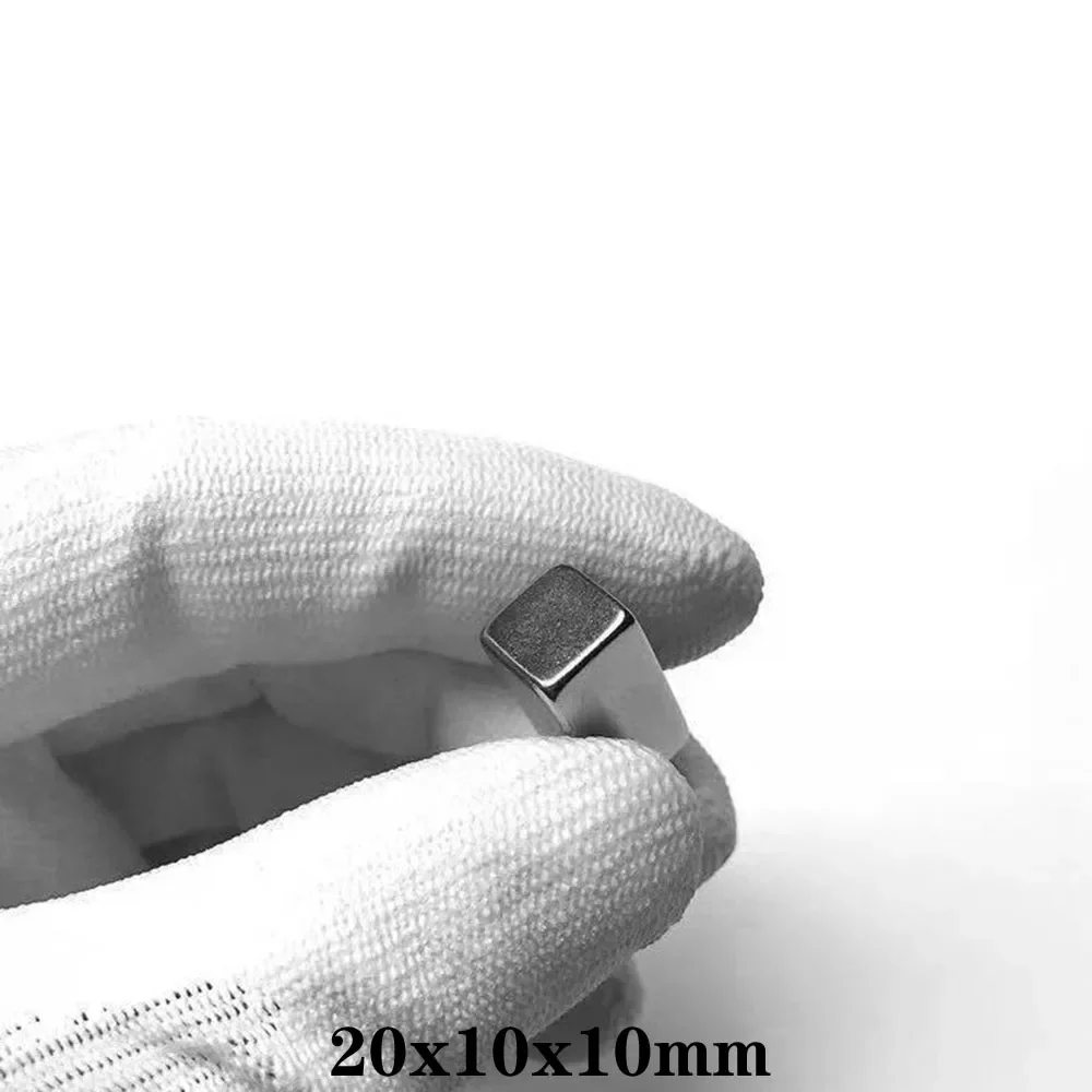 20x10x10 mm Square Strong Magnet 20x10x10mm Block Powerful Magnetic Magnets 20*10*10 For Home Refrigerators, Offices DIY