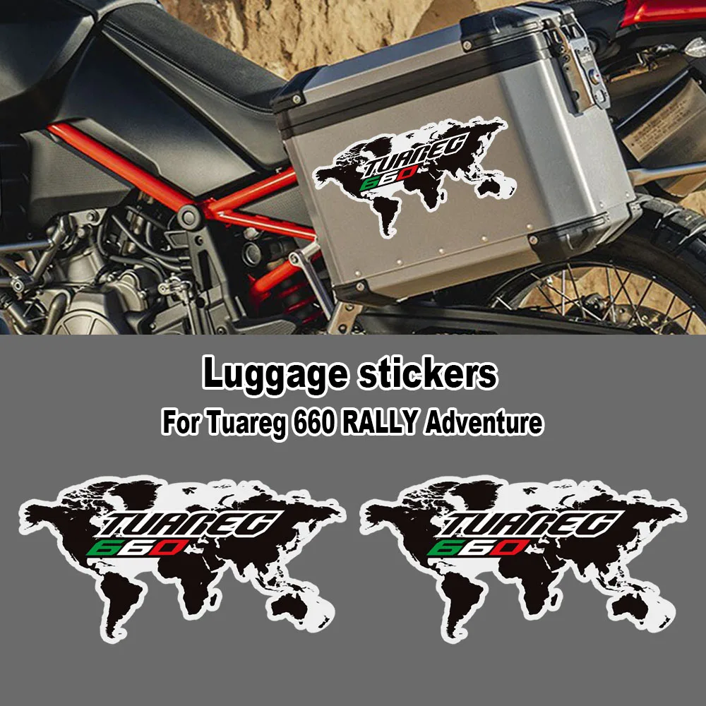 

Для Aprilia Tuareg 660 RALLY Adventure 2022-2026, чехлы для багажа, наклейки для мотоцикла, защитная наклейка