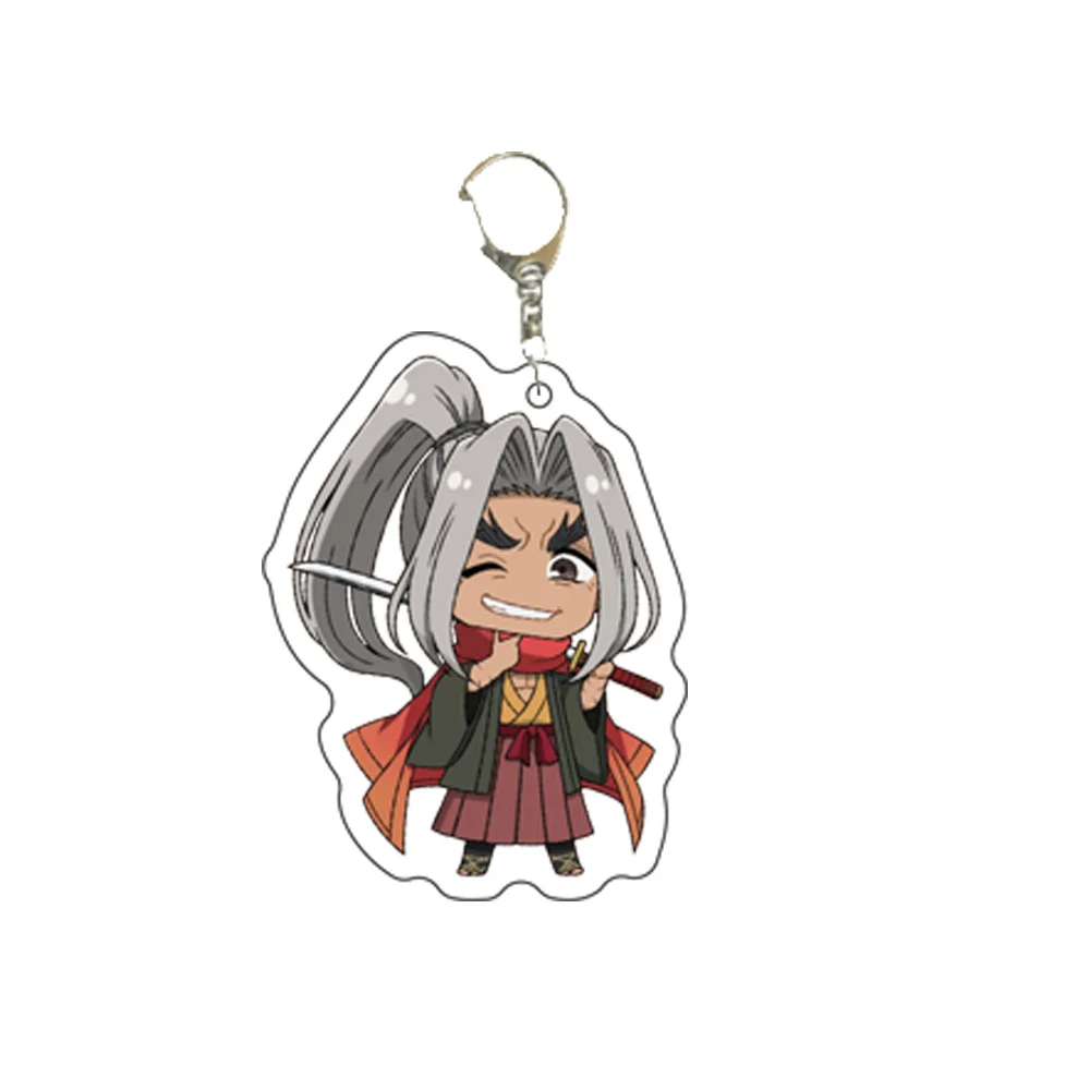 6CM New Anime Record of Ragnarok Keychain Model Cosplay Charm Characters Ornament Accessories Goods Collection Gifts