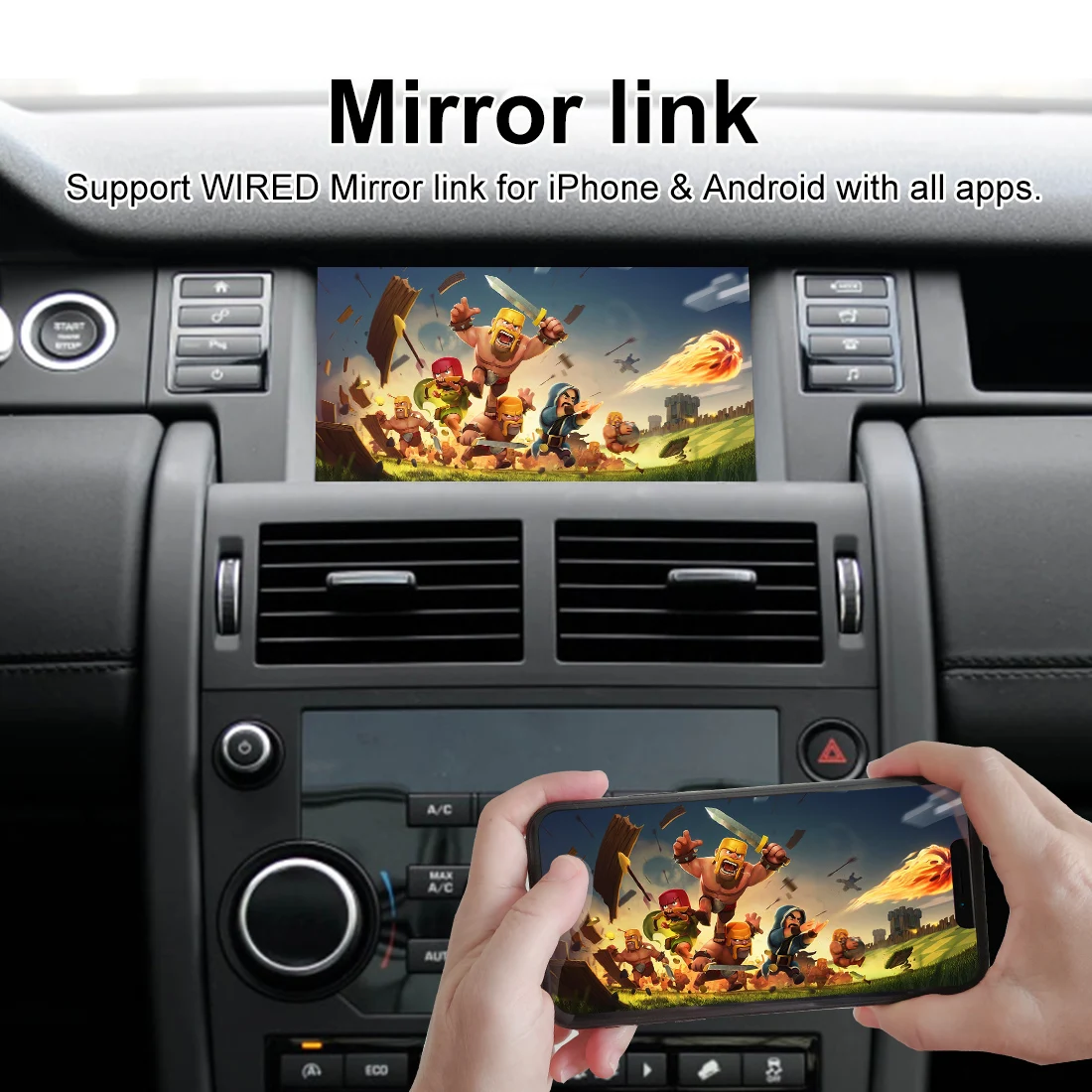 Universal 5 Inch Waterproof Motorcycle GPS | Touchscreen Navigator With CarPlay & Android Auto For Motorbike & Scooter