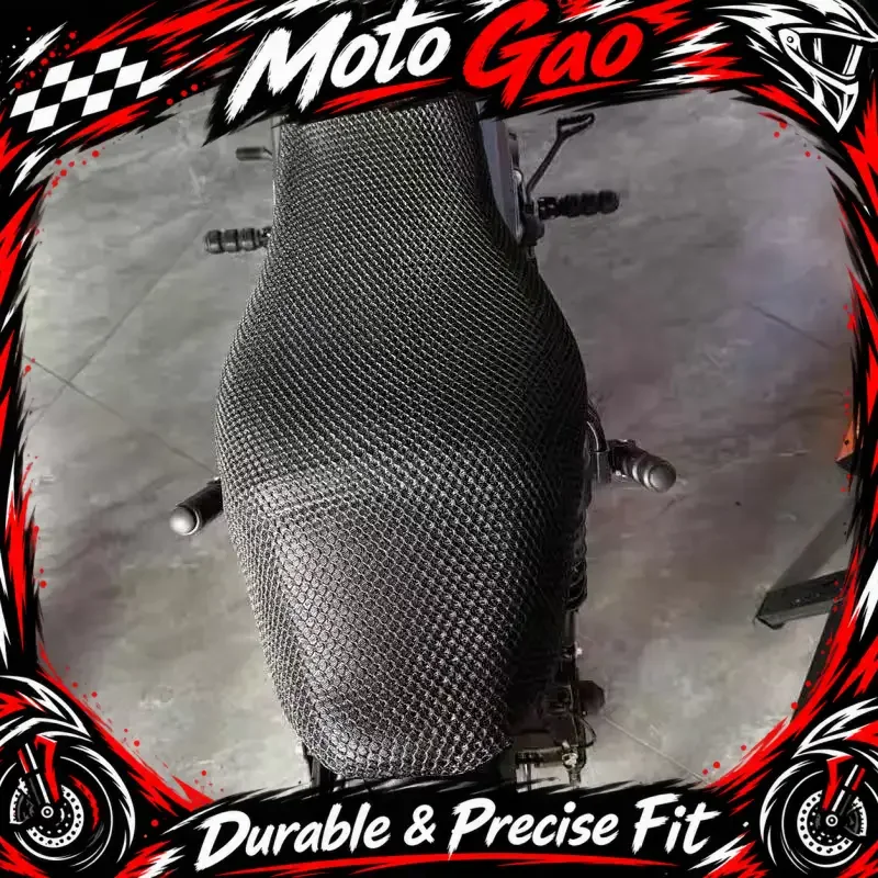【Precise Fit】FOR ZONTES 125C Motorcycle Sunscreen Seat Cover 3D Honeycomb Mesh Heat Insulation and Breathable Seat Cover