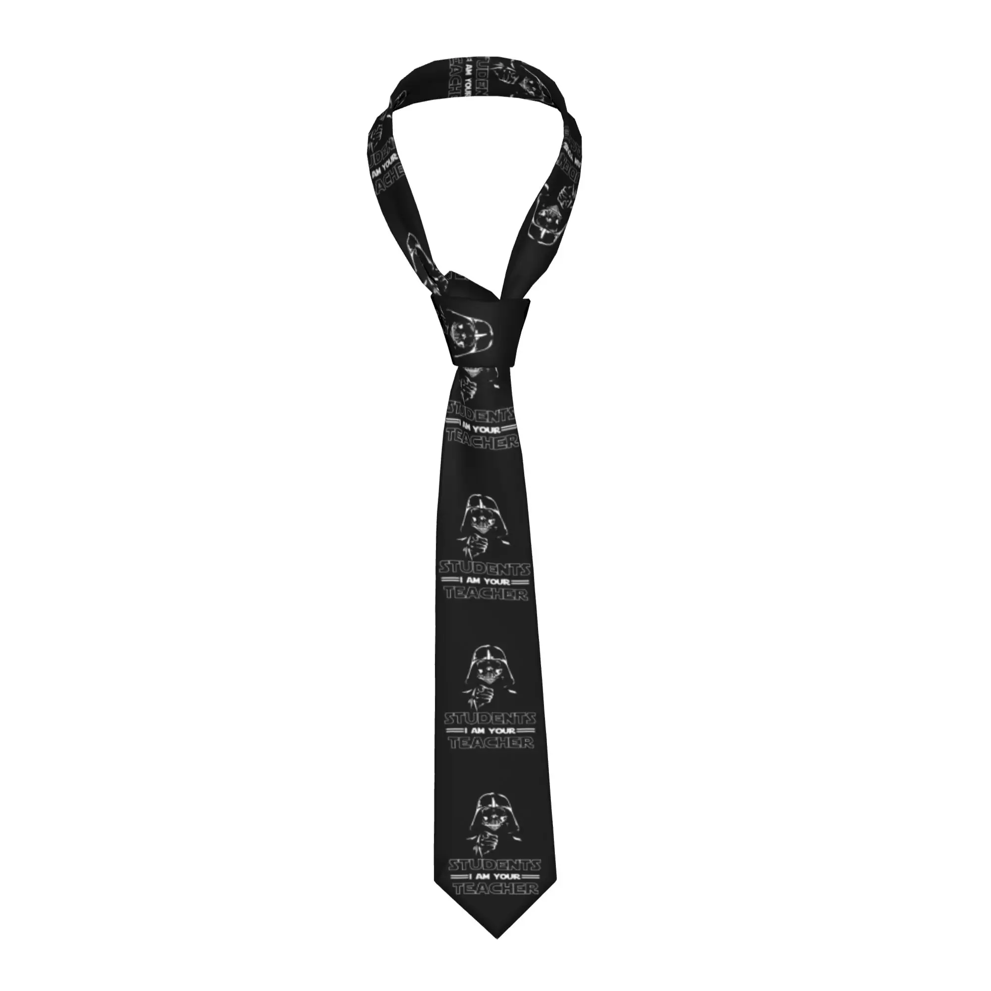 Classic Fashion Math Neck Ties Men's Silk Students I Am Your Teacher Necktie for Business Gravatas